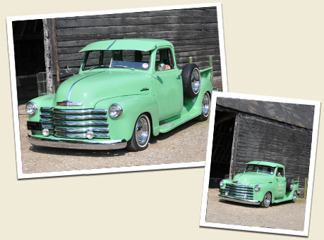 1949 Chevrolet Pick Up Truck - Beautifully Restored for Weddings, Birthdays, School Proms, Corporate Events, Promotions and Advertising